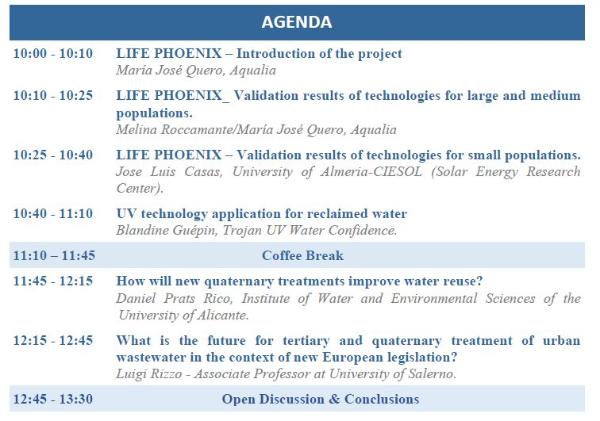 FINAL EVENT AGENDA